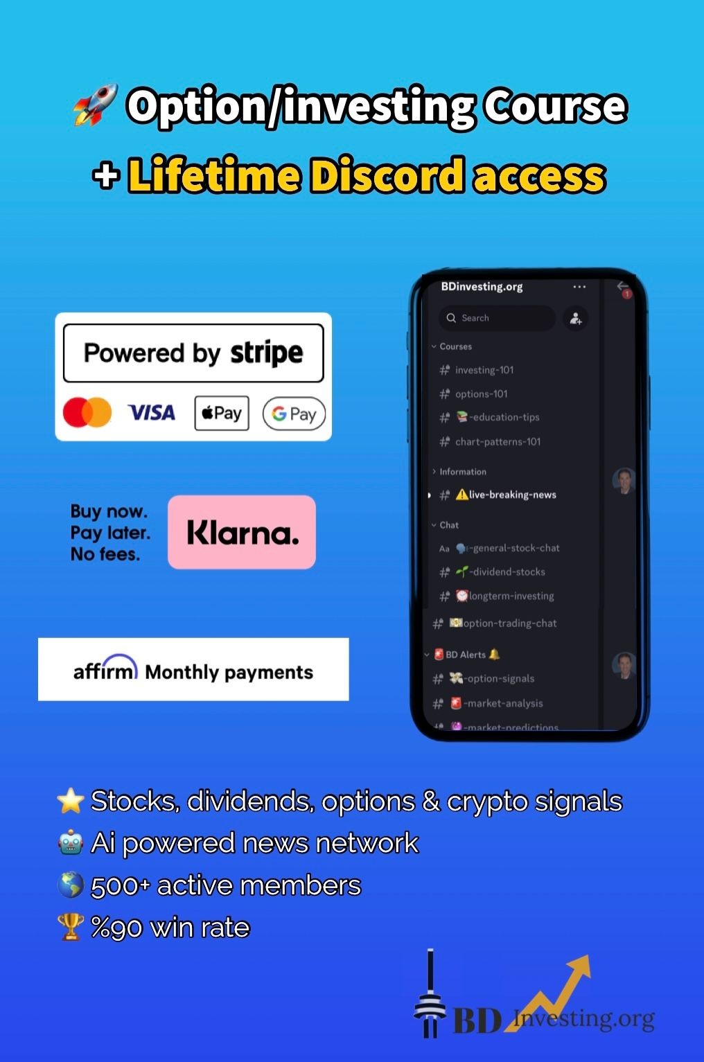 Course + Discord ⭐️(Lifetime access)